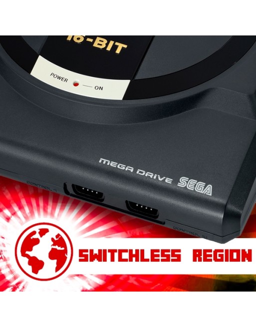 Switchless Région + 50 / 60 Hz