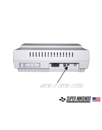 Switch Région + 50 / 60 Hz