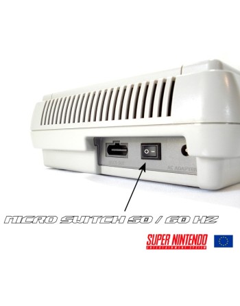 Switch Région + 50 / 60 Hz