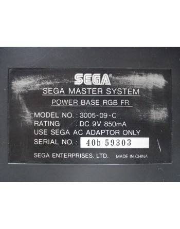 MASTER SYSTEM 50 / 60 Hz