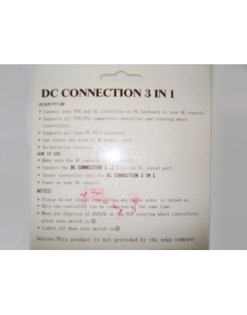 DC Connection 3 in 1