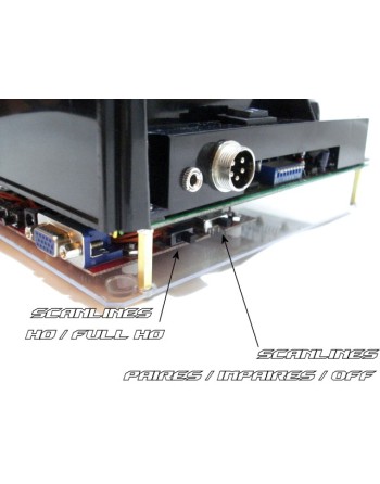 Slot MV-1FZ Consolisé VGA + Scanlines
