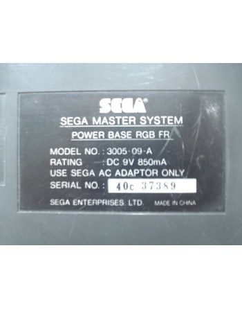 MASTER SYSTEM 50 / 60 Hz
