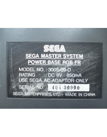 MASTER SYSTEM 50 / 60 Hz