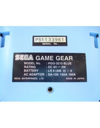 Game Gear Light Blue